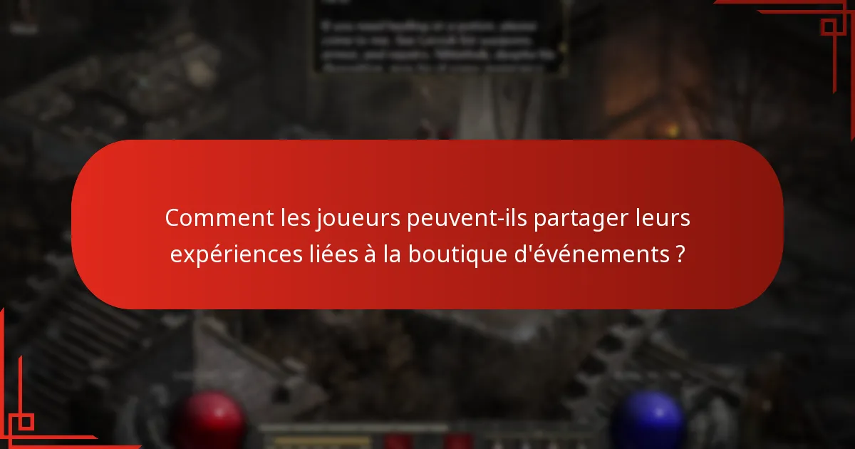 Comment les joueurs peuvent-ils interagir avec la communauté de la boutique d’événements de Lost Ark ?