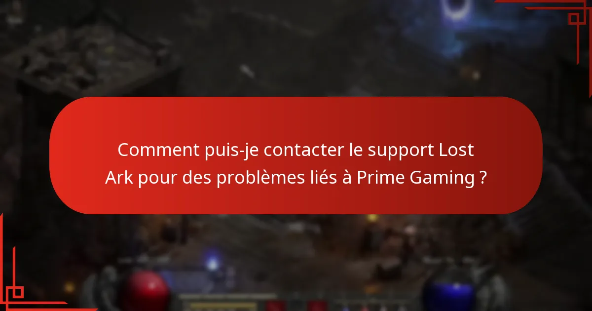 Comment lier mon compte Prime Gaming à Lost Ark ?