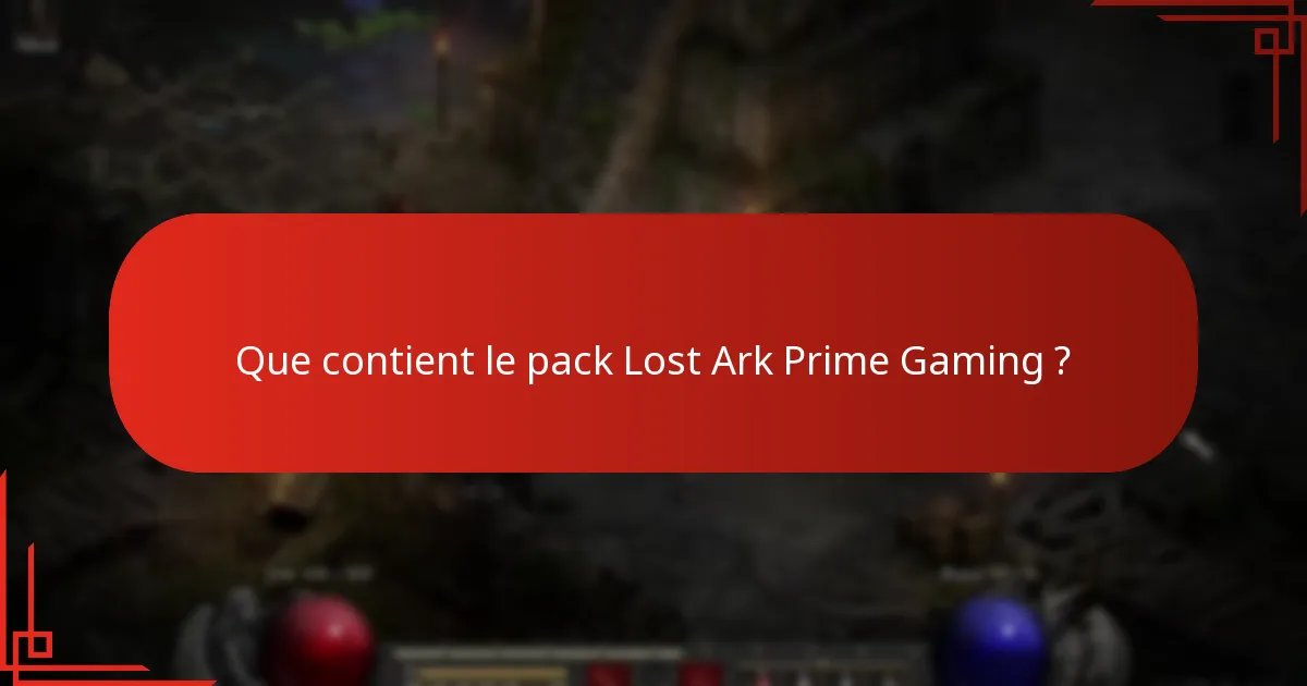 Comment le pack Lost Ark Prime Gaming se compare-t-il à d’autres packs de jeux ?