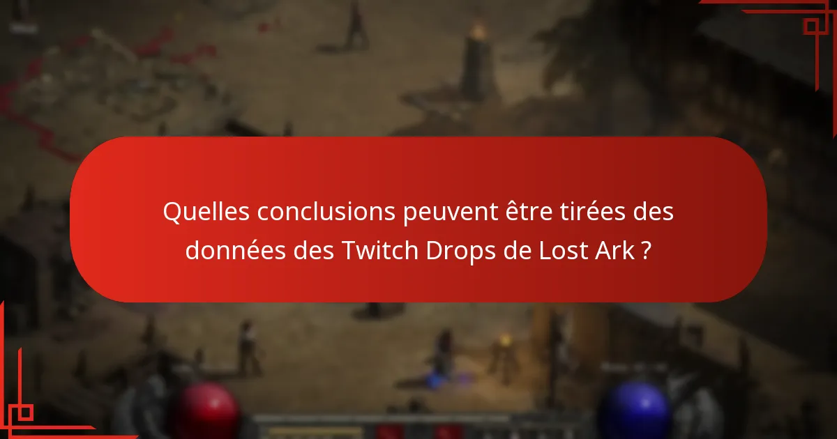 Quelles tendances façonnent les Twitch Drops dans Lost Ark ?