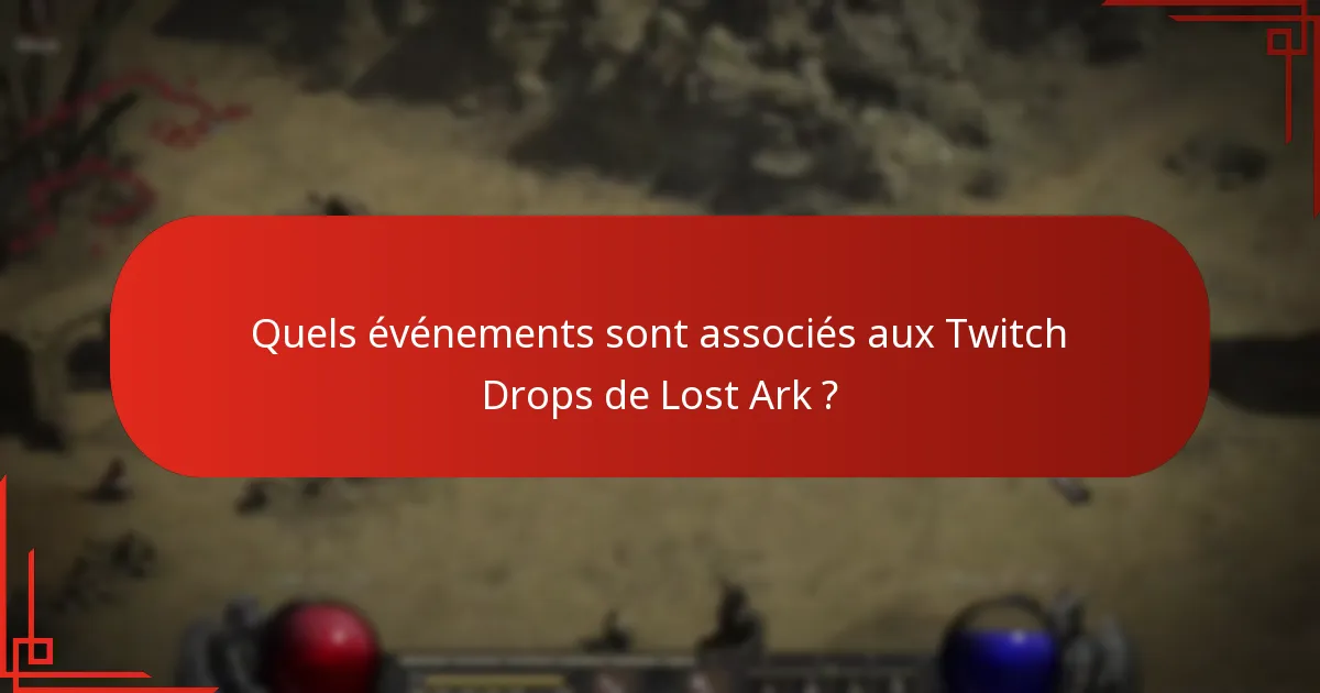 Comment réclamer les Twitch Drops de Lost Ark ?