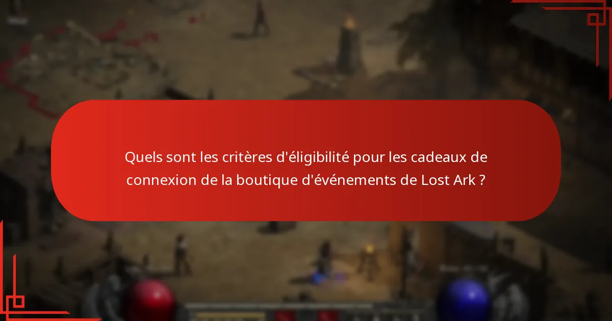 Quels sont les pièges courants lors de la participation à la boutique d’événements de Lost Ark ?